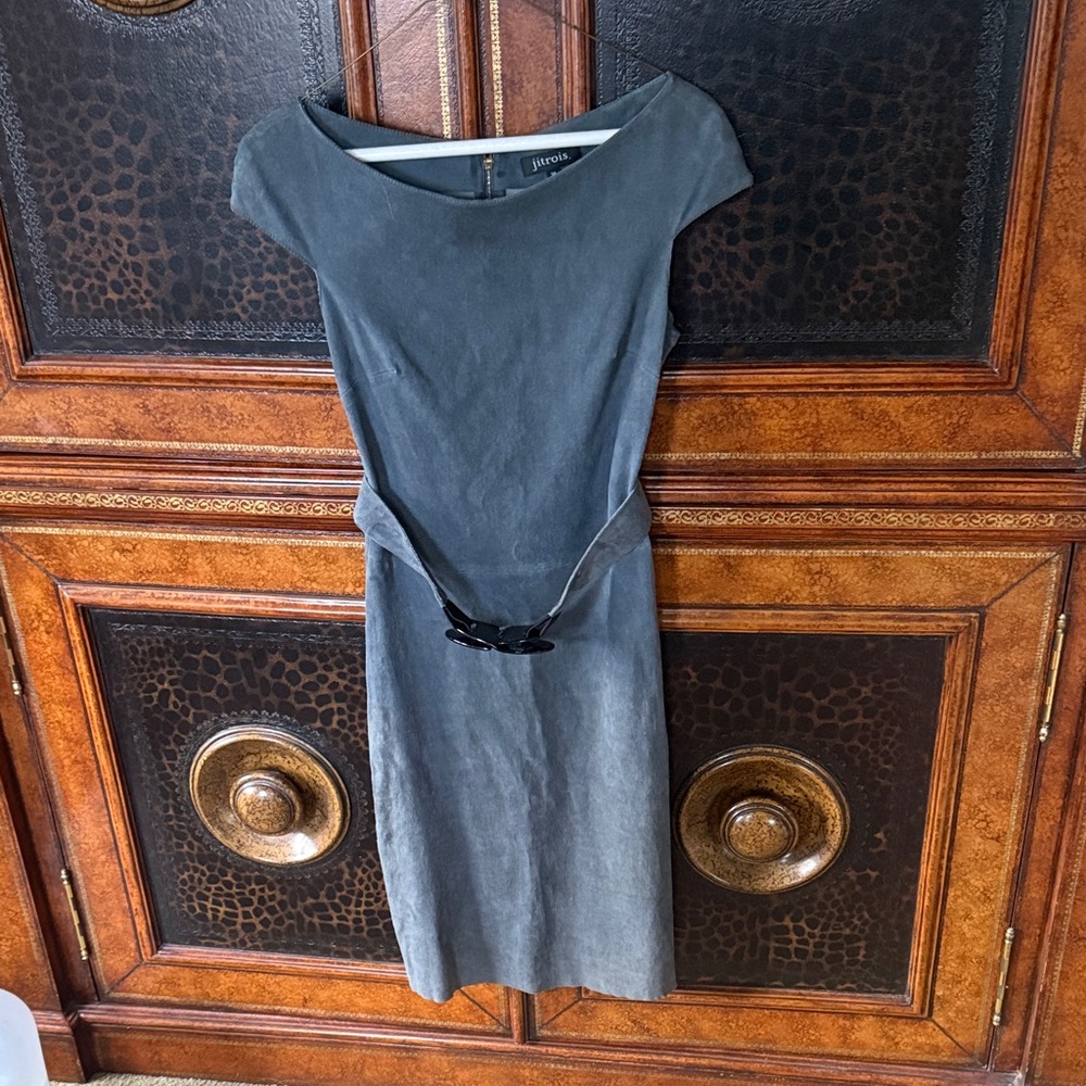 Jitrois  French Charcoal Women's Midi Dress